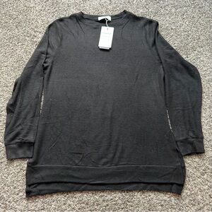 Women's Black Crewneck Sweater- NWT